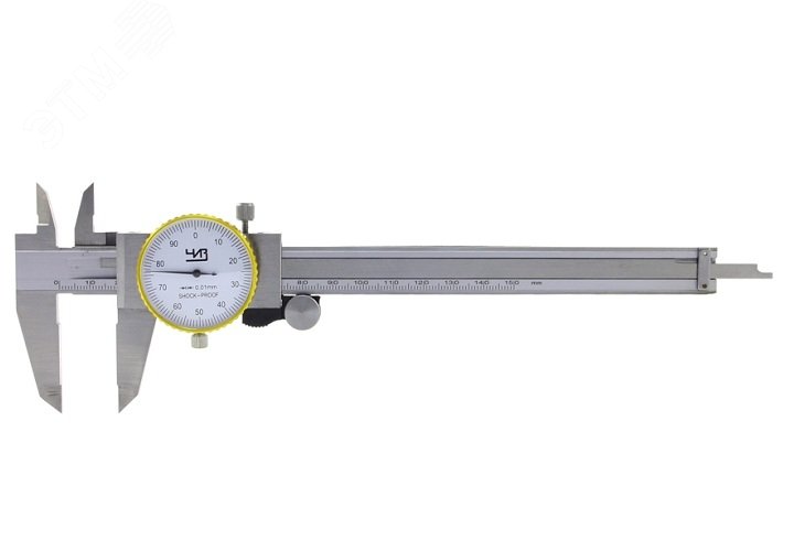 Изображение товара Штангенциркуль ШЦК-1-200 0.02 поверка (шт)