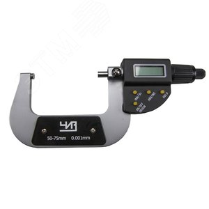 Изображение товара Микрометр электронный цифровой МКЦ-100 0.001 мм 4-кн. поверка (шт)