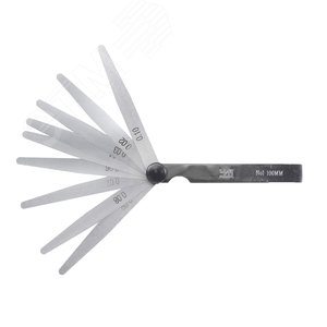 Изображение товара Набор щупов N1 100мм 0.02-0.1 с калибровкой ЧИЗ (шт)