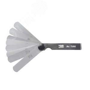 Изображение товара Набор щупов N1 70мм 0.02-0.1 с поверкой (шт)