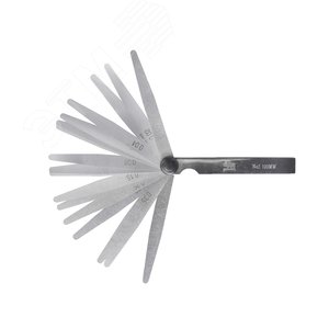 Изображение товара Набор щупов N2 100мм 0.02-0.5 с поверкой (шт)