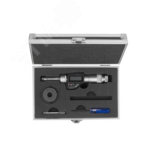 Изображение товара Нутромер микрометрический 3-точечный электронный 11-14 0.001 у/к (шт)