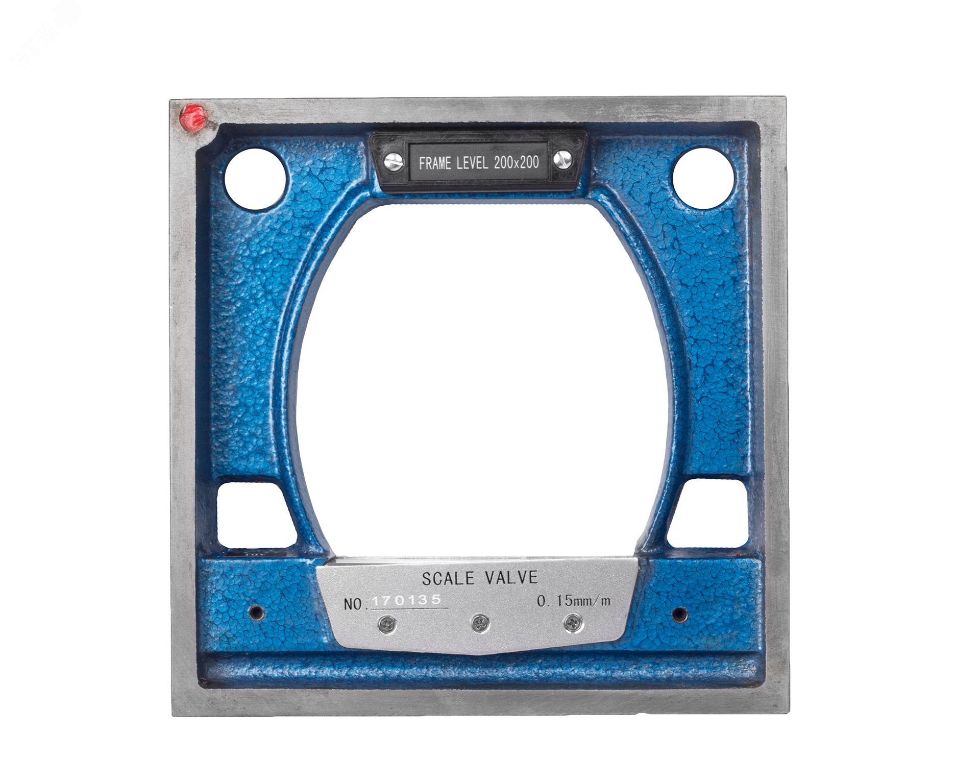 Изображение товара Уровень рамный 200mm 0.15мм/м ЧИЗ профессиональный строительный уровень