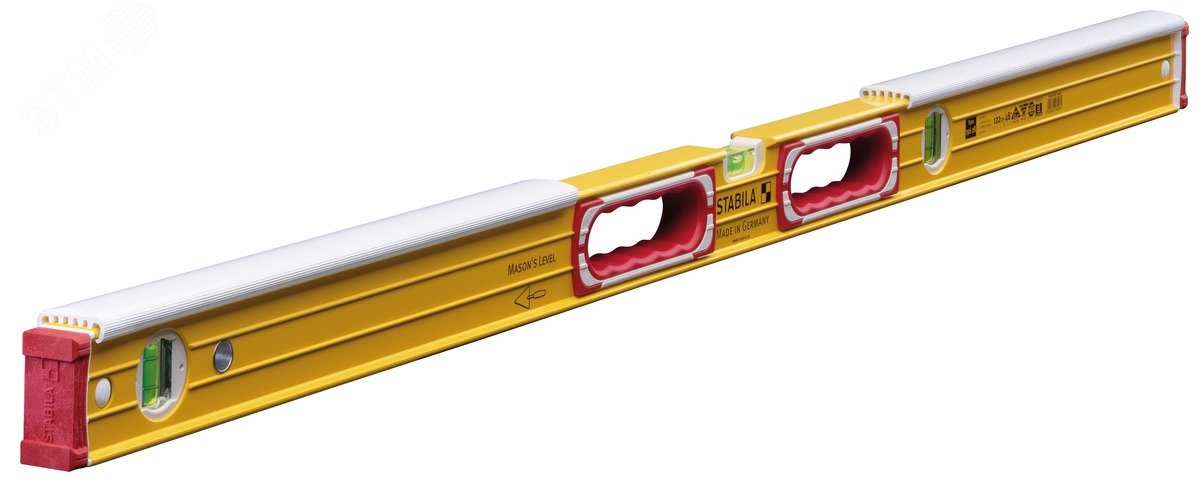 Изображение товара Уровень строительный 196-2 K STABILA 120 см для каменщиков и плиточников