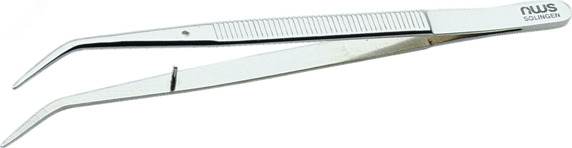 Изображение товара Пинцет для электроники загнутый 40 градусов 160 мм