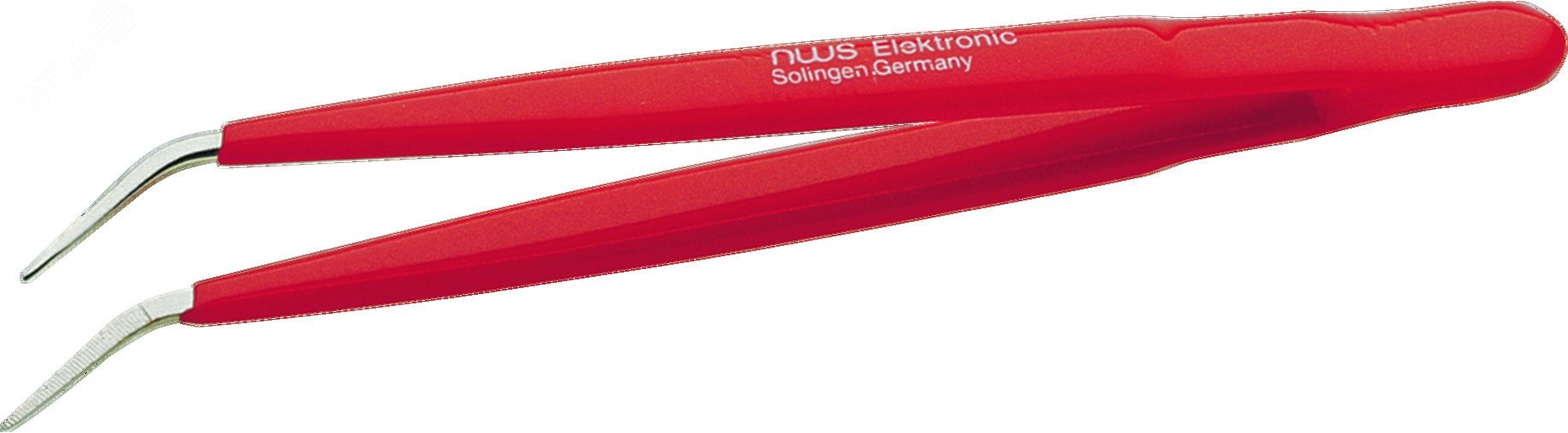 Изображение товара Пинцет для электроники изолированный с острой формой губок 155 мм