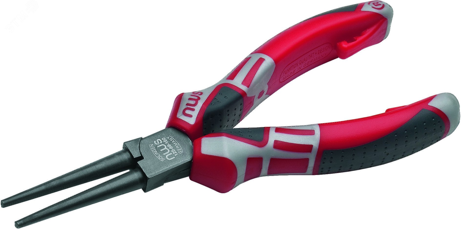 Изображение товара Круглогубцы 160 мм, покрытие TitanFinish, рукоятки SoftGripp 3K (шт)