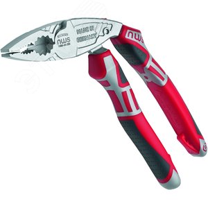 Изображение товара Пассатижи изогнутые ErgoCombi 200 мм, покрытие Crom, рукоятки SoftGripp 3K (шт)