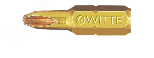 Изображение товара Бита магнитная PH1x25 мм 1/4'' C6.3 Extra-hard сверхтвердая WITTE