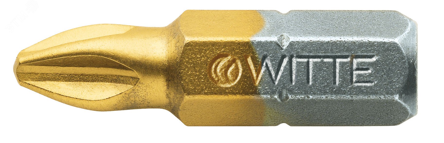 Изображение товара Бита PH2x25 мм 1/4'' с покрытием TiN для промышленных работ