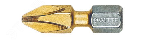 Изображение товара Бита PH2x25 мм BITFLEX TiN нитрид титана Германия