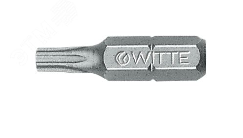 Изображение товара Бита TORX TR10x25 мм 1/4'' C6.3 Industrial WITTE Германия