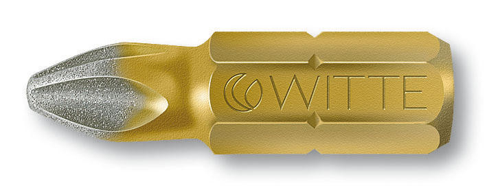 Бита PH2x25 мм 1/4'' C6.3 Industrial Diamond алмазное напыление