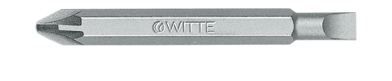 Бита двухсторонняя PZ1/щлиц SL 0.6x4.5 х60 мм 1/4'' Industrial