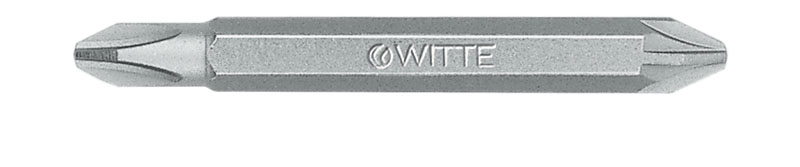 Бита двухсторонняя PH1/PZ1x60 мм 1/4'' Industrial