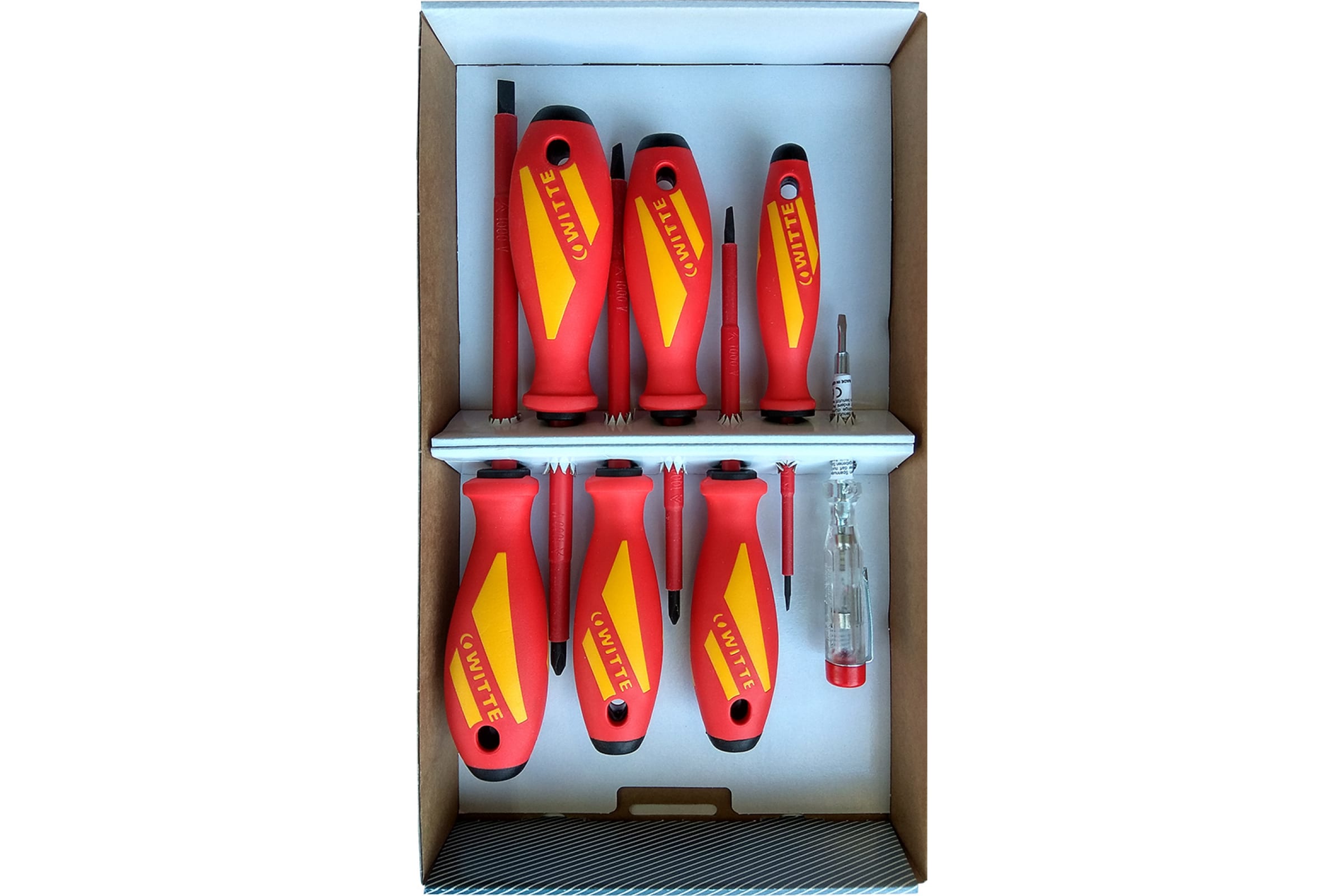 Набор диэлектрических отверток MAXX VDE PH/SL/индикатор 7 шт