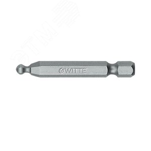 Изображение товара Бита шестигранная H4x50 мм 1/4'' E6.3 Industrial шаровид.наконечник (шт)