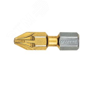 Изображение товара Бита РZ 1x25 мм 1/4'' BITFLEX TiN покр. нитрид титана (шт)