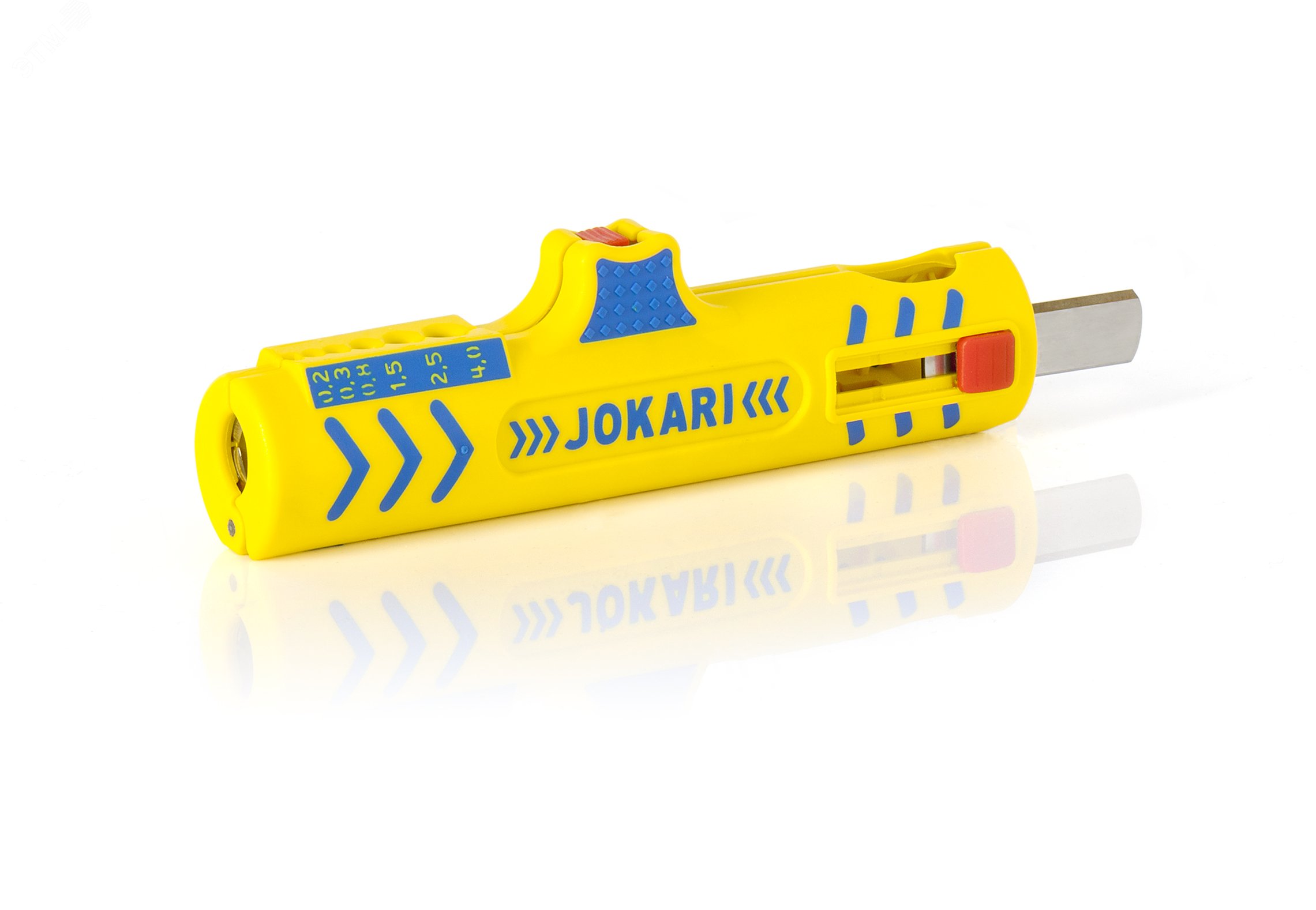 Инструмент для снятия изоляции Secura No.15 для всех круглых кабелей 30155 Jokari - превью 2