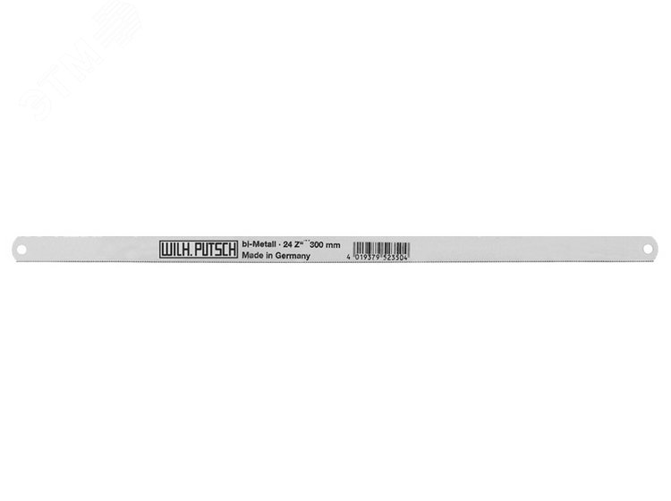 Полотно Bi-metall ножовочное 10 шт/уп, 300 мм (18 Z'') 3723400010 WILPU