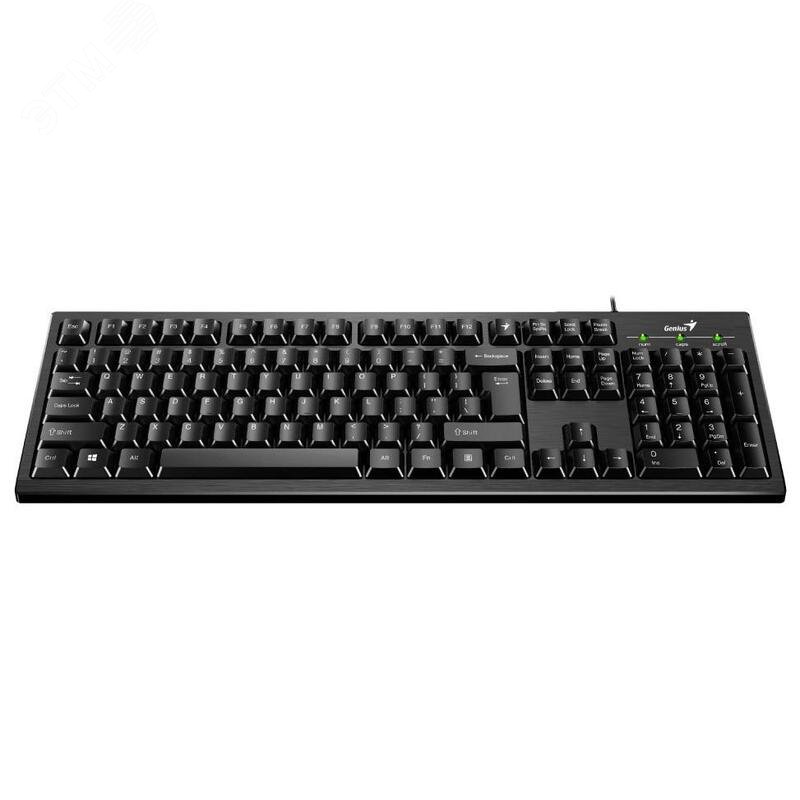 Клавиатура Smart KB-101 USB, 105 клавиш, черный 31300006414 Genius - превью 3