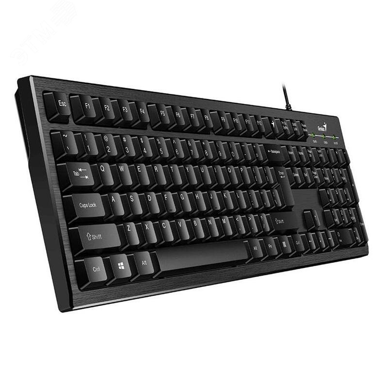 Клавиатура Smart KB-101 USB, 105 клавиш, черный 31300006414 Genius - превью 4