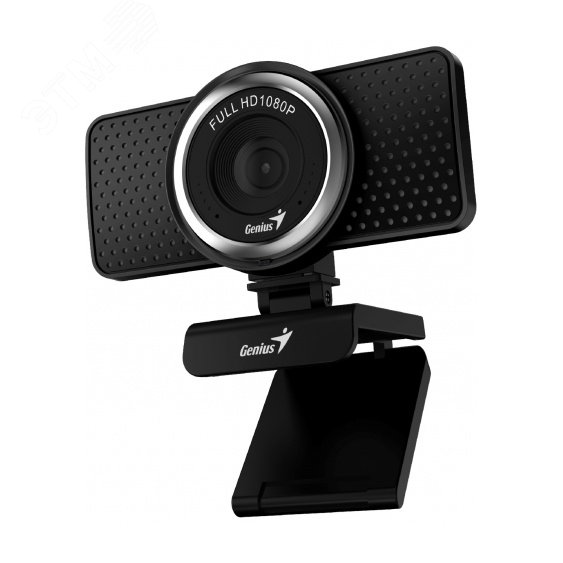 Веб-камера ECam 8000 1920x1080, микрофон, 360град, USB 2.0, черный 32200001406 Genius - превью 2