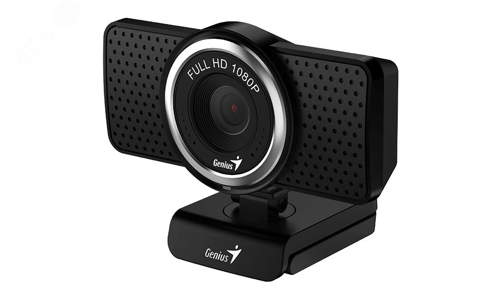 Веб-камера ECam 8000 1920x1080, микрофон, 360град, USB 2.0, черный 32200001406 Genius - превью