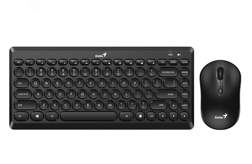 Комплект клавиатура + мышь беспроводной LuxeMate Q8000, черный 31340013402 Genius - превью