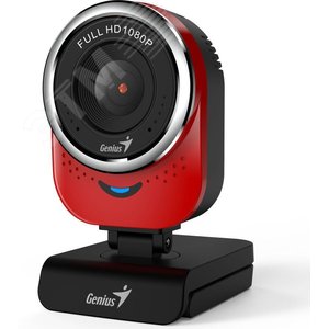 Веб-камера QCam 6000 1920x1080, микрофон, 360град,USB2.0, красный 32200002408 Genius - 3