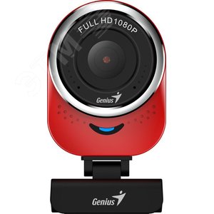 Веб-камера QCam 6000 1920x1080, микрофон, 360град,USB2.0, красный 32200002408 Genius - 2