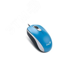 Мышь DX-110 оптическая, USB, голубой