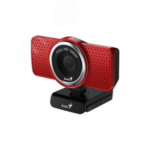 Веб-камера ECam 8000 1920x1080, микрофон, 360град, USВ B 2.0, красный