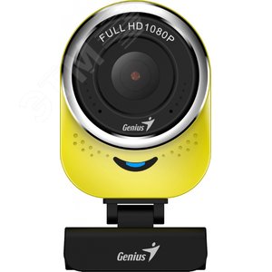 Веб-камера QCam 6000 1920x1080, микрофон, 360град, USB 2.0, желтый 32200002409 Genius - 2