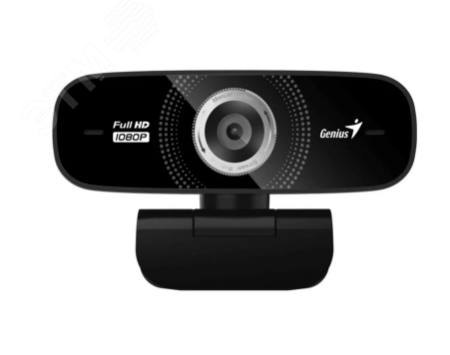 Веб-камера FaceCam 2000X 1920x1080, микрофон, 180град , USB 2.0, черный 32200006400 Genius - превью 2