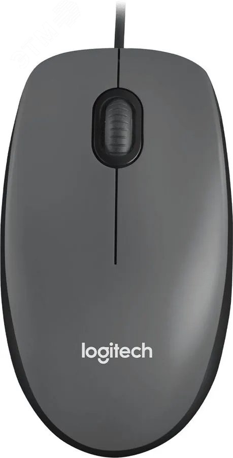 Изображение товара Мышь проводная Logitech M90 1000 dpi USB-A темно-серый