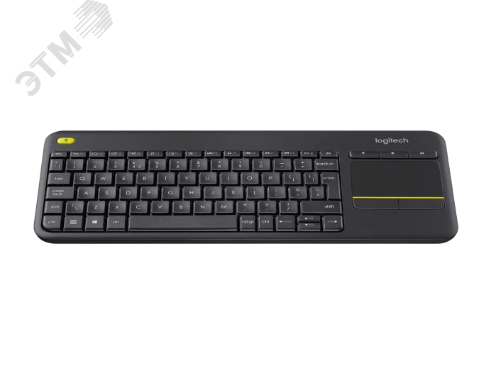 Клавиатура беспроводная K400, 85 клавиш, Touch Plus, черный 920-007147 Logitech - превью 2