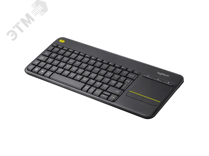 Клавиатура беспроводная K400, 85 клавиш, Touch Plus, черный 920-007147 Logitech - превью 3