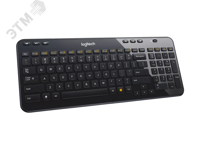 Клавиатура беспроводная K360, 104 клавиши, черный 920-003095 Logitech - превью 2