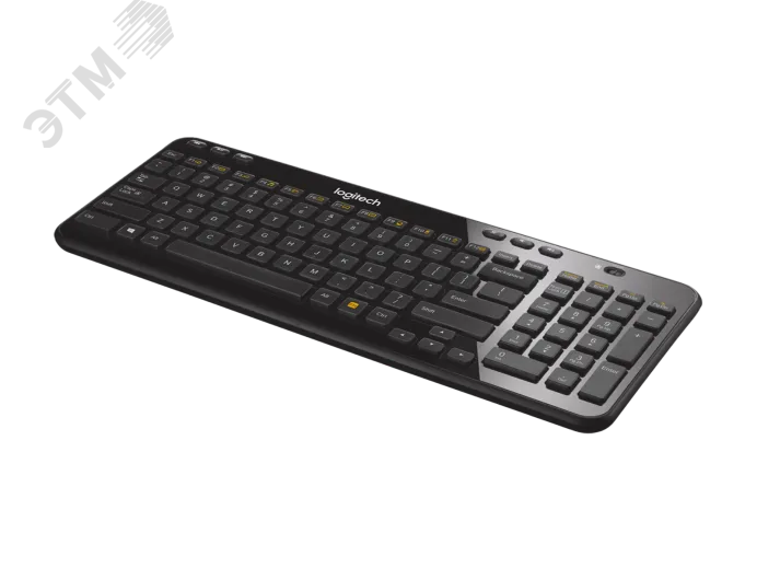 Клавиатура беспроводная K360, 104 клавиши, черный 920-003095 Logitech - превью 3