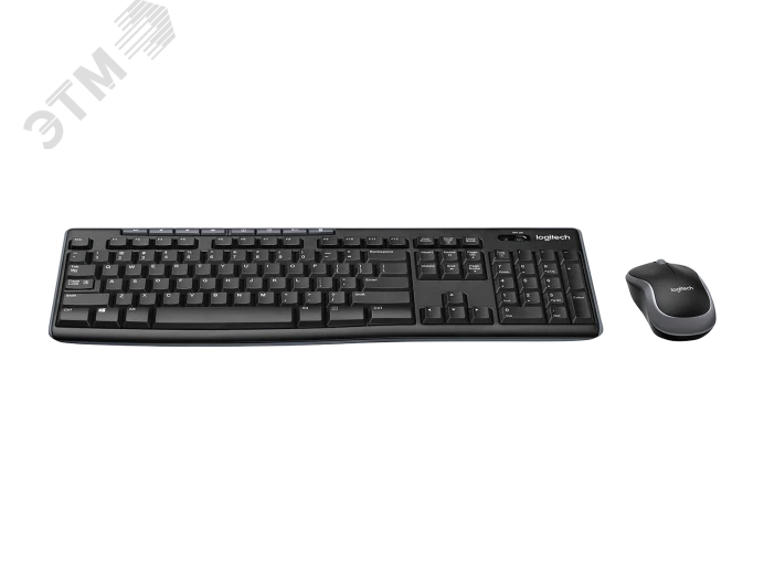 Комплект клавиатура + мышь беспроводной MK270, 112 клавиш, 1000 dpi, черный 920-004518 Logitech - превью 2