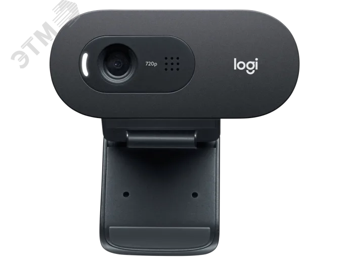 Веб-камера C505, 1280x720, 1.2 Мп, микрофон, 60град, USB 2.0, черный 960-001364 Logitech - превью 2