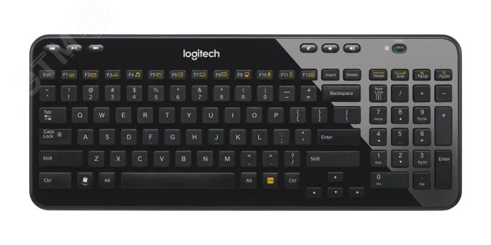 Клавиатура беспроводная K360, 104 клавиши, черный 920-003095 Logitech - превью