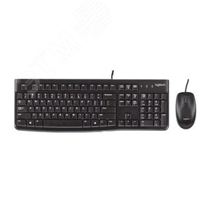 Комплект клавиатура + мышь MK121, USB, черный
