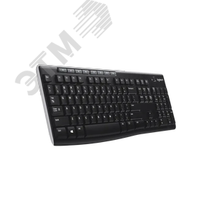 Клавиатура беспроводная K270, 112 клавиш, черный 920-003757 Logitech - 4