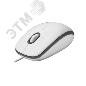 Мышь проводная M100, 1000 dpi, USB-A, белый 910-006764 Logitech - 3