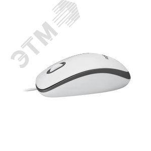 Мышь проводная M100, 1000 dpi, USB-A, белый 910-006764 Logitech - 4
