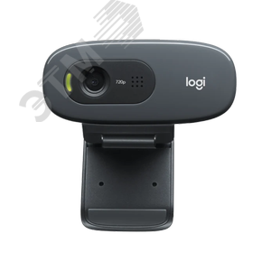 Веб-камера C270, 1280x720, 0.9 Мп, микрофон, 60град, USB 2.0, черный 960-001063 Logitech - 2