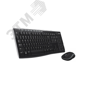 Комплект клавиатура + мышь беспроводной MK270, 112 клавиш, 1000 dpi, черный 920-004518 Logitech - 3