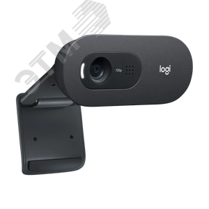 Веб-камера C505, 1280x720, 1.2 Мп, микрофон, 60град, USB 2.0, черный 960-001364 Logitech - 3